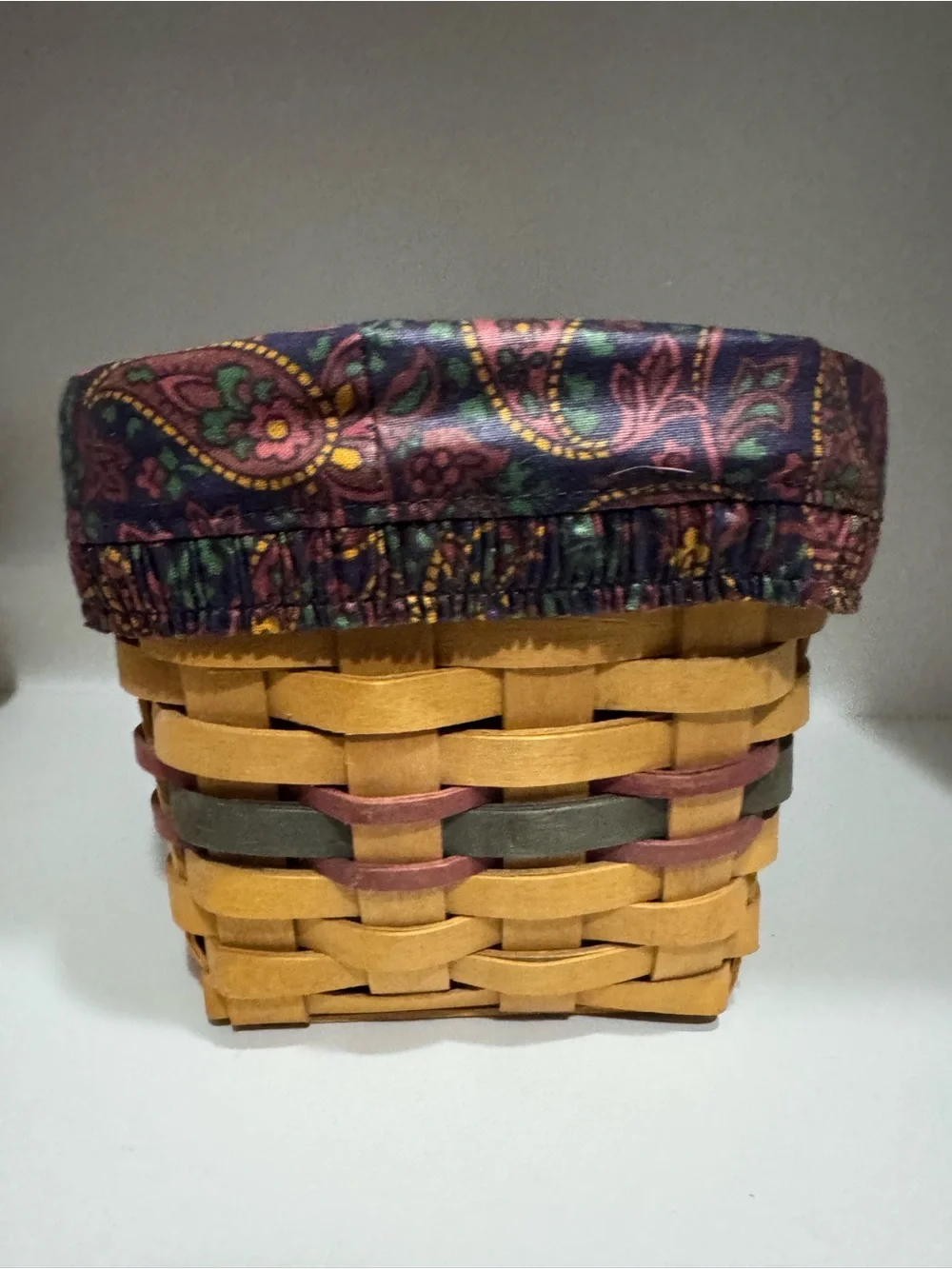 Longaberger woven basket